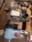 High pressure piston pump, hot tub water pump, motor with gear drive and chuck