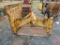 Long Reach forklift hydraulic unloading attachment with Lumber forks