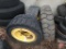 (2) Soft Shoe Tires on rims 250X15 rim width