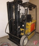 Yale 48v electric forklift, 11776hrs showing, 83/188 mast, full free lift