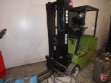Clark 36v electric forklift, 398hrs showing, 83/189 triple stage mast, full free lift