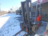 2000 Tailift FG30C LP gas forklift, 5332hrs showing, 84/192 triple stage mast, full free lift