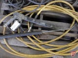 Pressure washer wand, extension and hose
