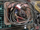 Jumper cables, one is 25' long