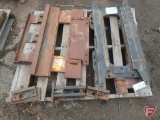 (2) Side shift plates: Cascade and Hyster