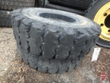 (2) Soft Standard Industrial Tires 7.00-12 rim 5.00