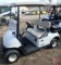 2016 EZ-GO RXV electric golf car with canopy, windshield, and cooler; white, sn 5398095