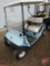 1998 EZ-GO Medalist 36v golf car with canopy, robin egg blue