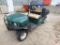 EZ GO Workhorse 1200 gas utility vehicle, manual dump dump box, green, headlights
