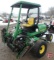 John Deere 3215B diesel fairway reel mower, sn TC3215B010077, Yanmar diesel engine, ROPS, canopy,