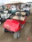2004 EZ-GO TXT electric golf car with canopy, red, sn 2157644