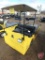 2016 Cushman Titan electric utility vehicle with canopy, 316 hours, yellow
