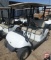 2010 Yamaha YDRA gas golf car with canopy and cooler; white