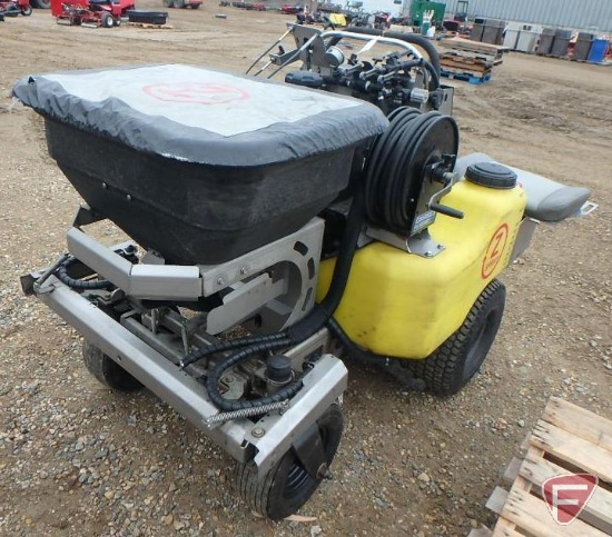 2018 LT Rich Z-Spray Intermediate stand-on sprayer, 679 hours