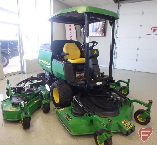 2012 John Deere 1600 Turbo Diesel Series II Wide Area Mower, 2255 hours, sn:1TC1600TACT100302