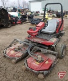 Toro Groundsmaster 3500-D Sidewinder 3-deck rotary all-terrain mower, 6612 hours, 3wd