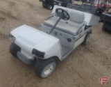 1993 Club Car Carryall gas utility vehicle with electric dump box, not running, 5227 hours