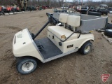 1996 Club Car golf car with manual dump box, gas, not running