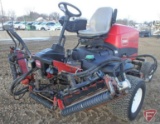 Toro Reelmaster 5210 2WD 5-gang diesel fairway mower, 8-blade reels, 5,290 hrs.