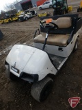 2005 EZ-GO TXT electric golf car with metal utility box, sn 2289170; white