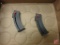 10 round magazines (2) for Remington 522 Viper, plastic body