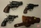 Starter pistols (3), one has holster