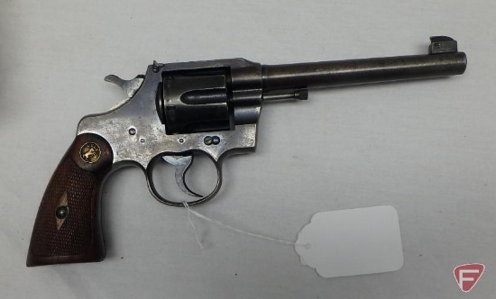 Colt Officer's Model .38 double action revolver