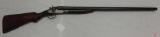 Hopkins & Allen 12 gauge double barrel break action shotgun