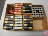 12 gauge ammo approx. (155) rounds, mostly steel shot