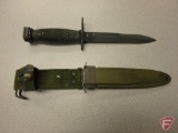 U.S. M7 bayonet with M8A1 scabbard, Vietnam era