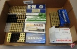 9mm Luger ammo/reloads approx. (226) rounds