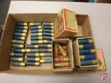 16 gauge ammo approx. (65) rounds; vintage boxes, paper shells