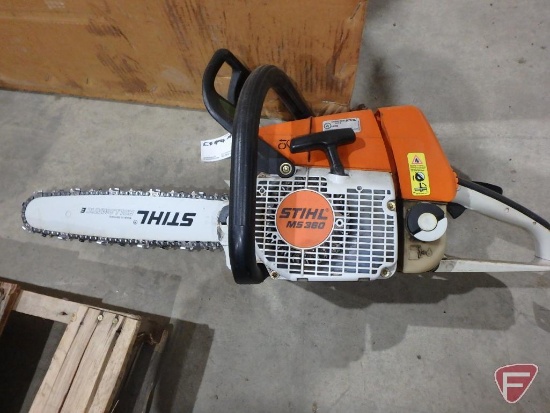 Stihl MS360 Pro gas chain saw