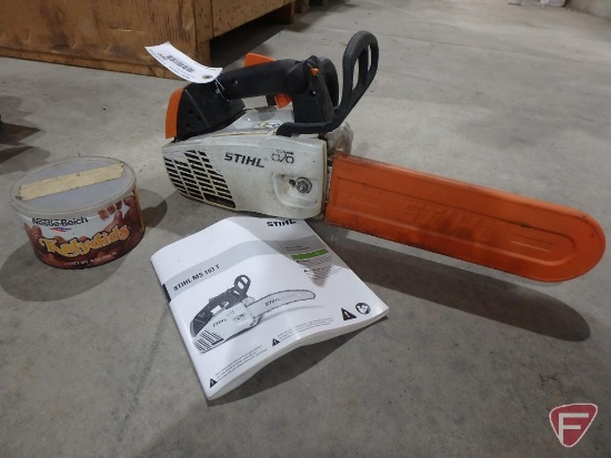 Stihl MS193T gas trimming chainsaw and 12" chain