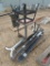 (2) metal stands, metal bed frame, material roller, pickup running boards/steps, aluminum grates