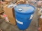 Old Blue 1 gallon galvanized fuel cans and 55 gallon poly drum