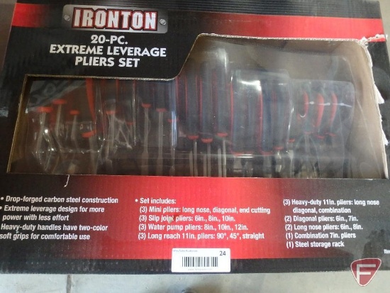 Ironton 20pc extreme leverage plier set