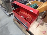 Craftsman tool box with misc. anchors