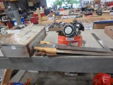 (2) Hand saws, craftsman model 315.25070 router with some accessories