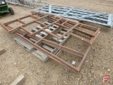 10' scaffolding: (4) frame sections, cross supports, and (2) tiered sections