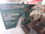 Master Force variable speed random orbit palm sander