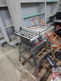 Skilsaw table saw on stand