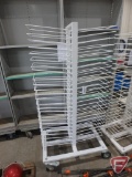 50-slot drying rack on casters
