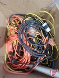 Extension cords and trouble work lights