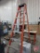 Fiberglass 8 ft step ladder