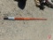 Hot Stick lineman extendable pole for use with electrical power lines