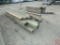 (13) 6x6 8' to 13' used treated lumber and (4) 4x6 7' to 16' used treated lumber