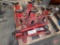 Hydraulic floor jack and (5) jack stands