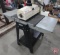 Performax 16-32 Plus drum sander on stand with casters