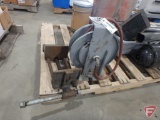 Hose reel and vise